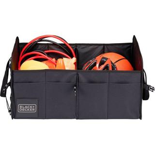 BLACK+DECKER Coffre de rangement pour espace bagages - noir  