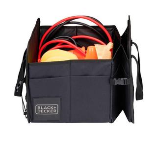 BLACK+DECKER Coffre de rangement pour espace bagages - noir  