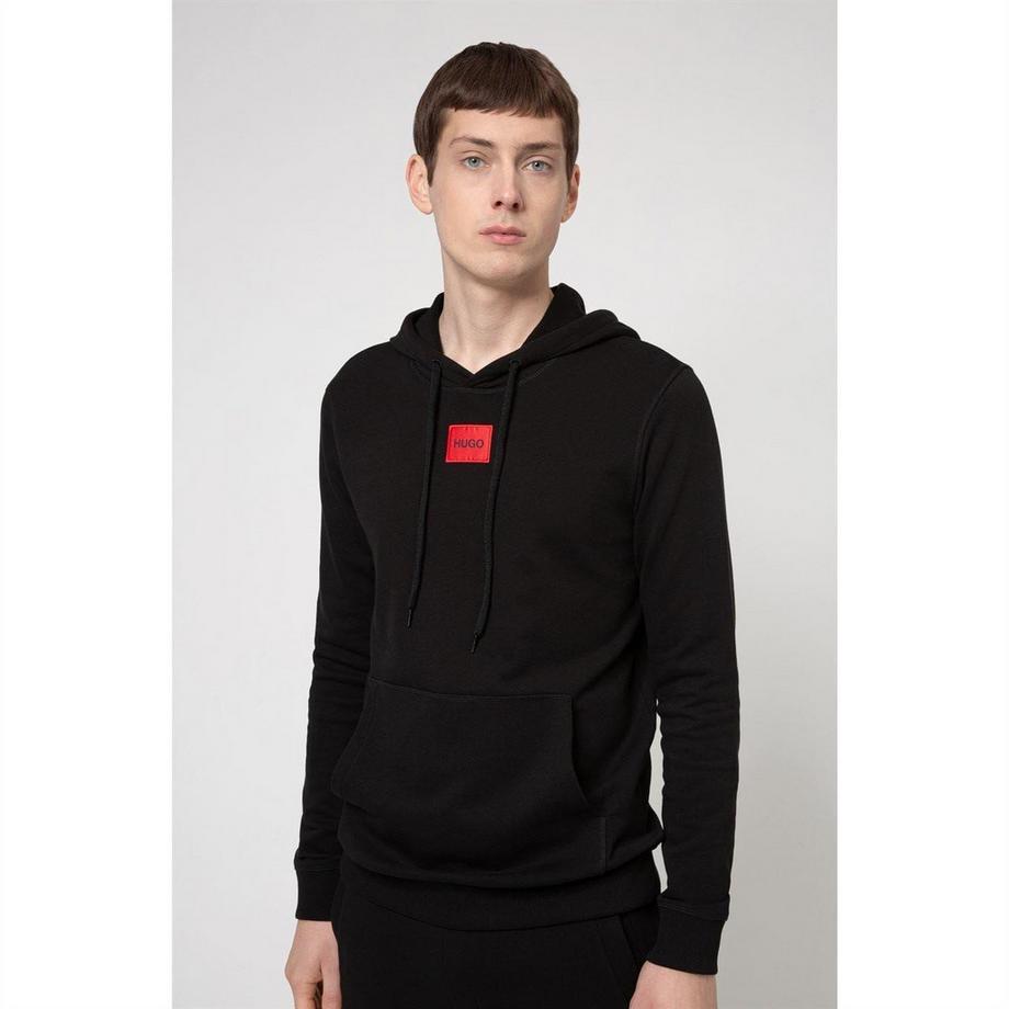 HUGO Sweat à Capuche en Mélange de Coton  