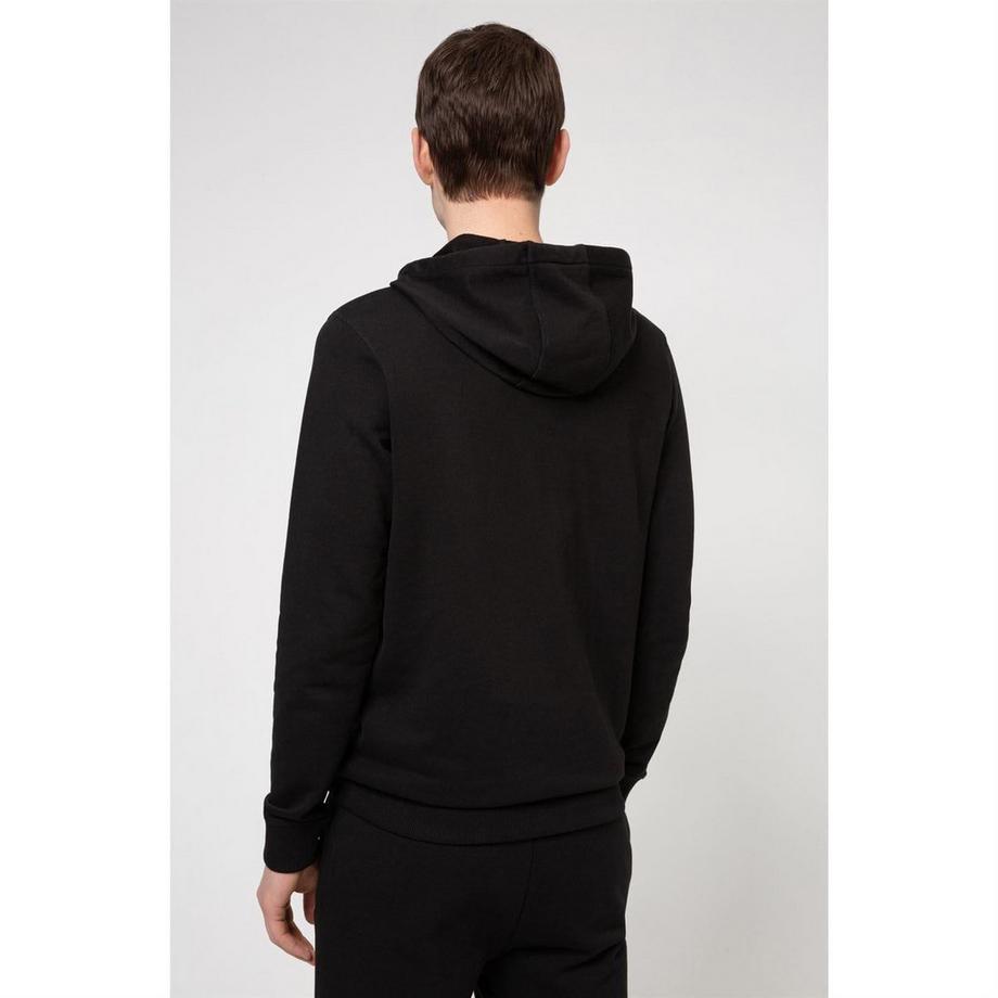 HUGO Sweat à Capuche en Mélange de Coton  