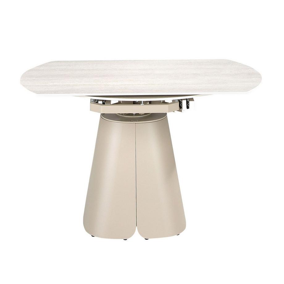ANGEL CERDA Tavolo da pranzo rotondo allungabile dal design moderno  