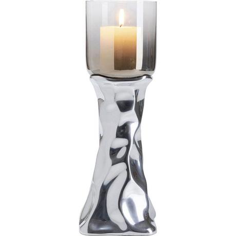 KARE Design Kerzenständer Jade silber 38  