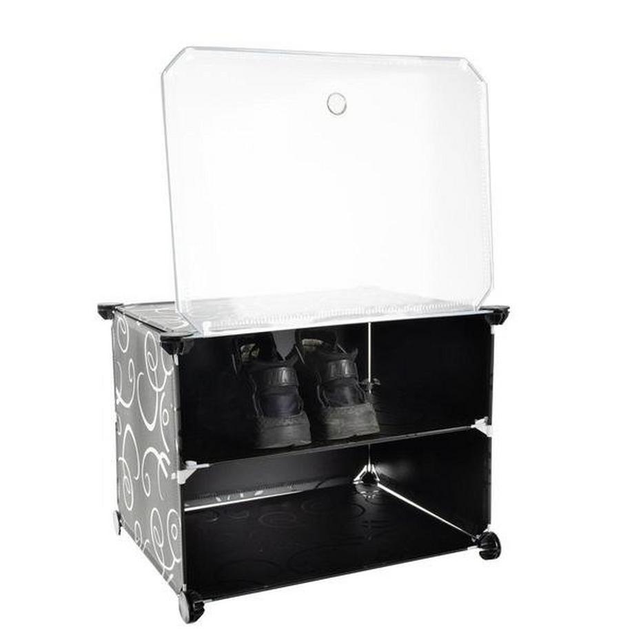 Northio Étagère à chaussures modulable - 6 étagères  