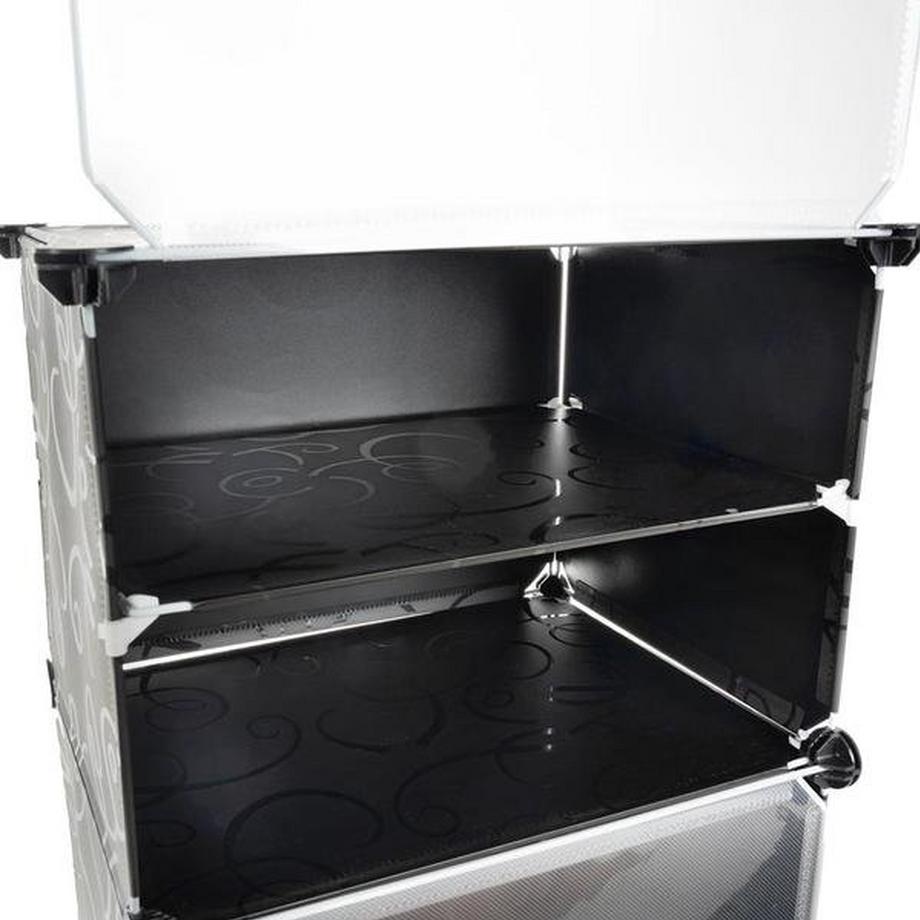 Northio Étagère à chaussures modulable - 6 étagères  