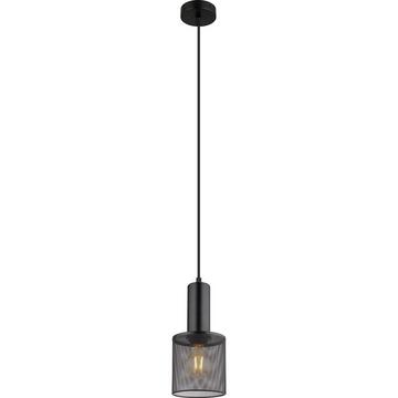 Lampe à suspension Jedd métal noir mat 12 1xE27