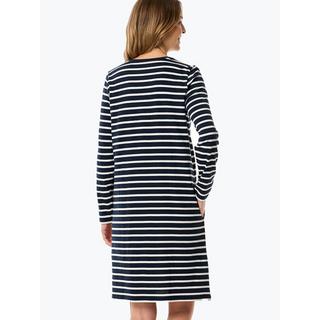 Schiesser Camicia da Notte a Maniche Lunghe a Righe  