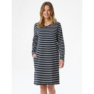 Schiesser Camicia da Notte a Maniche Lunghe a Righe  