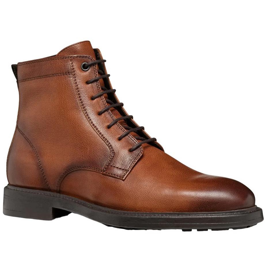 Stiefel Tiberio, Lackleder