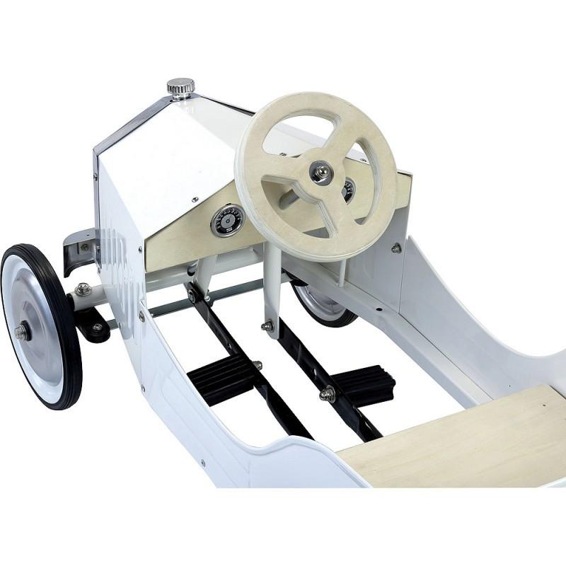 Vilac  Pedal Blechauto Elfenbein-Weiss 