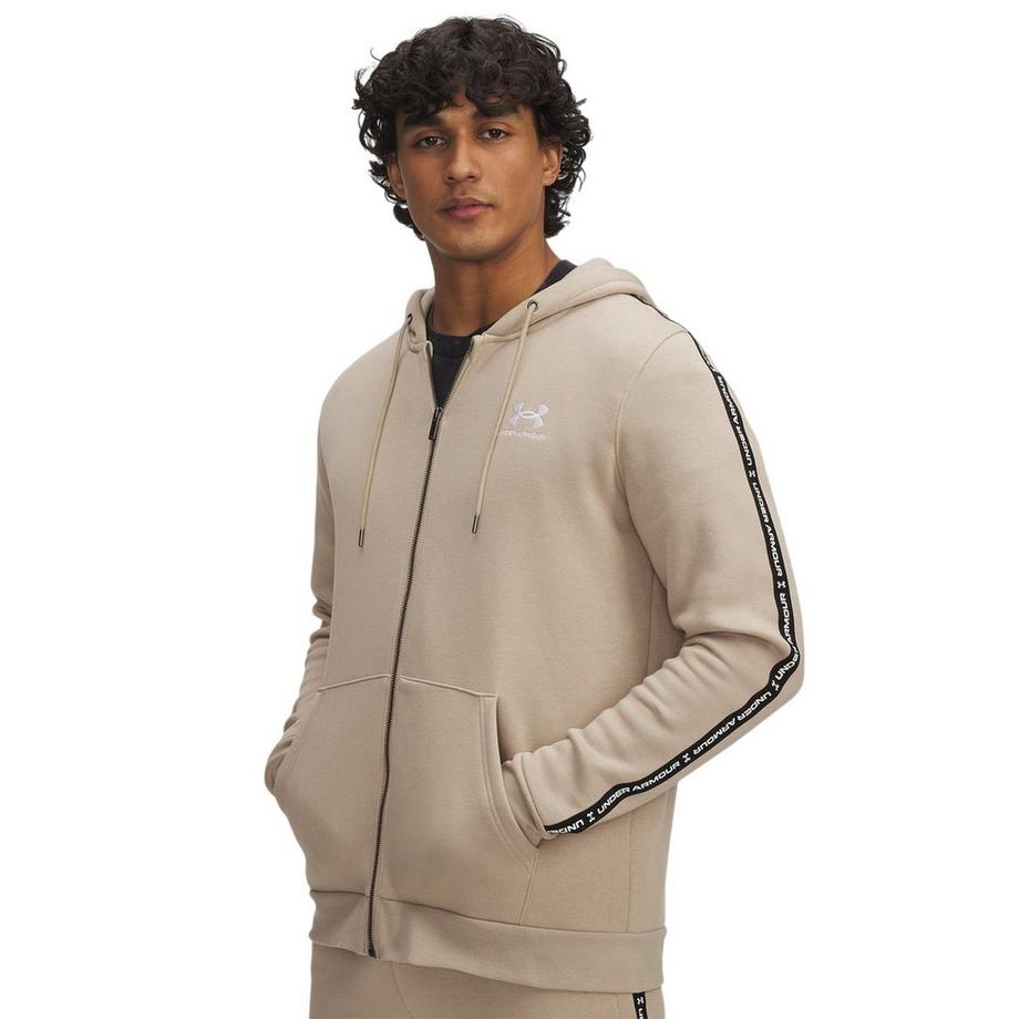 Veste À Capuche Bande Sur Manches