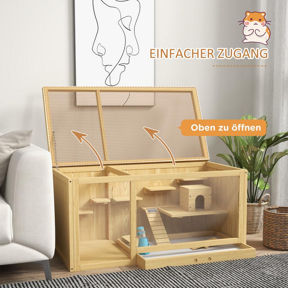 PawHut  Cage à hamsters 