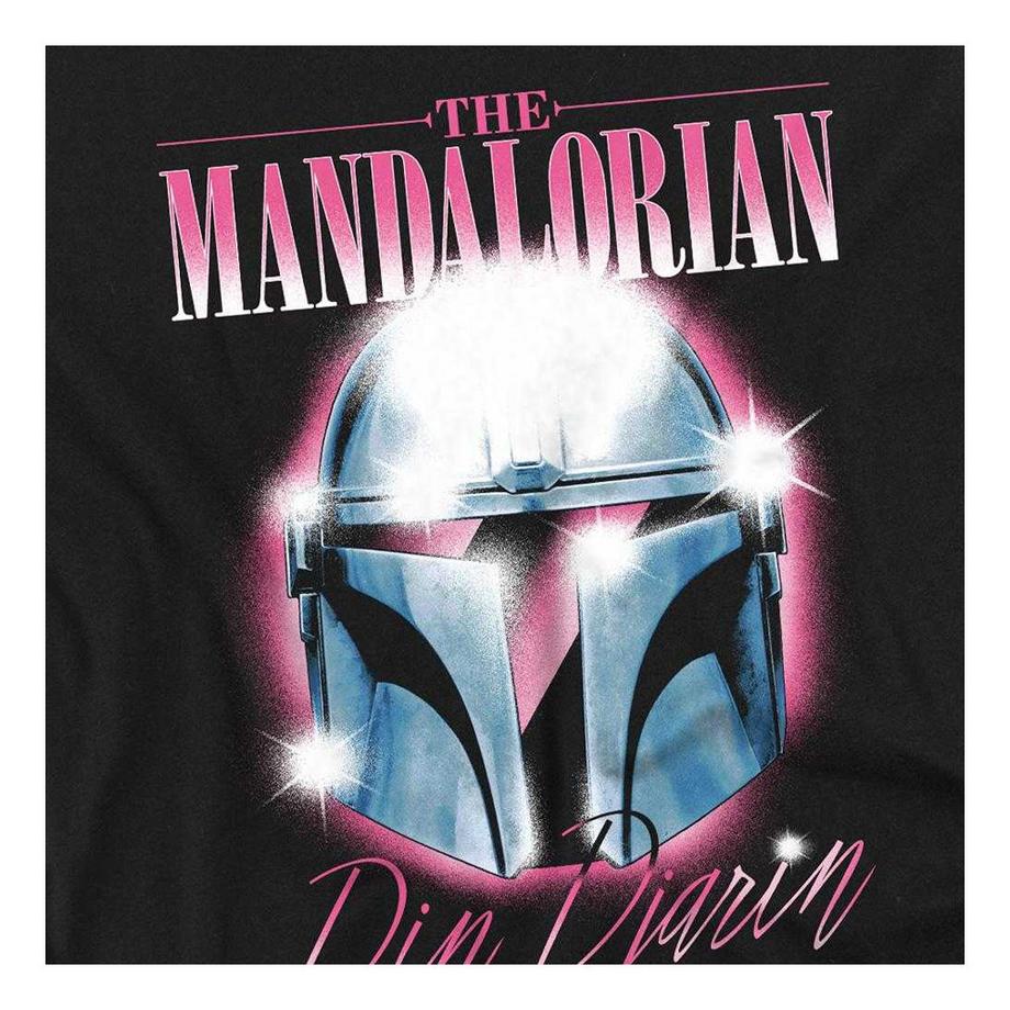 STAR WARS Maglietta Din Djarin Anni 80  