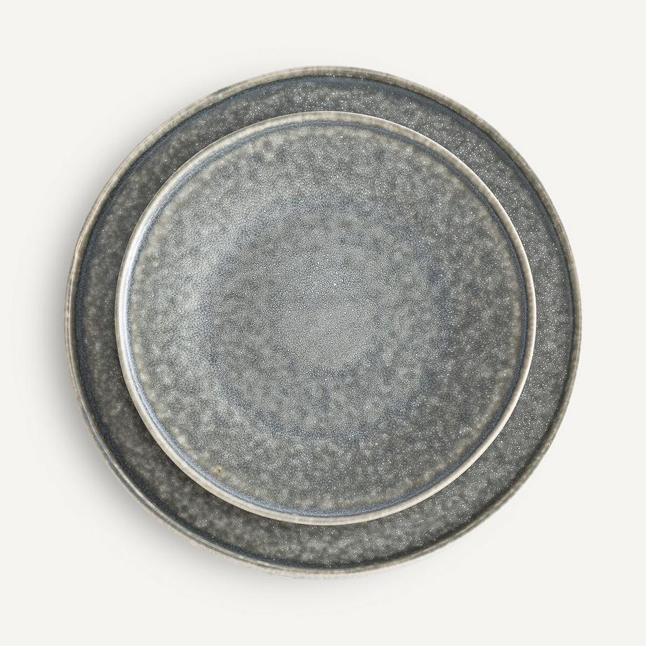 AM.PM 4er-Set flache Teller Obidos  