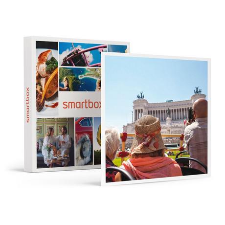 Smartbox  Alla scoperta di Roma con 2 notti e tour panoramico in Open Bus - Cofanetto regalo 