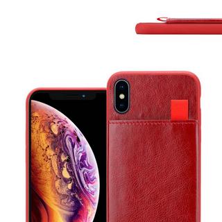 Cadorabo  Hülle für Apple iPhone X  XS TPU Silikon Kunstlederüberzug 