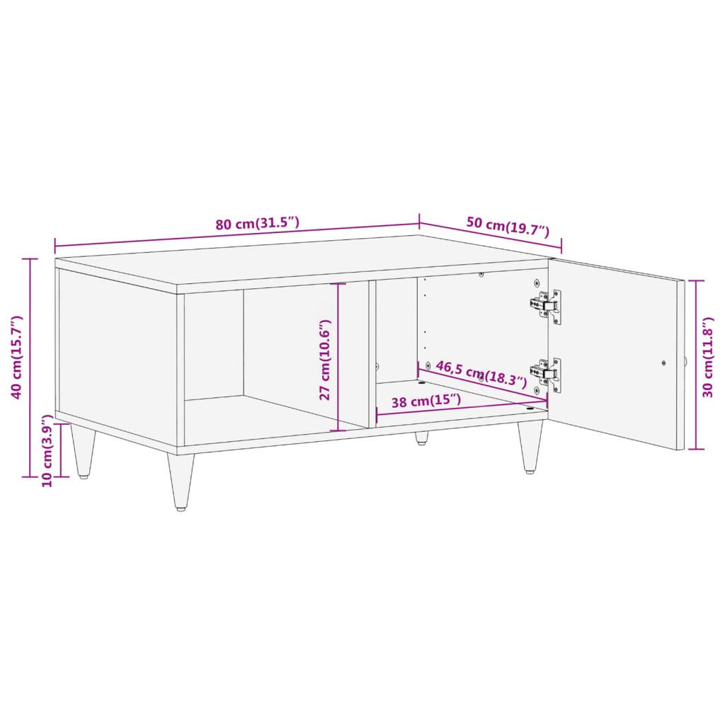 VidaXL Couchtisch holz  