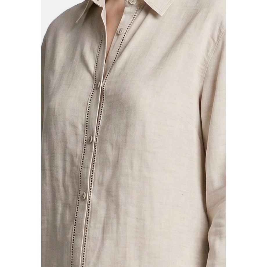Roberta Rossi Camicia a Maniche Lunghe con Chiusura a Bottoni  