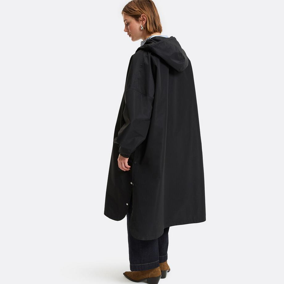 La Redoute Collections Coupe-vent Oversize Maxi Long à Capuche  
