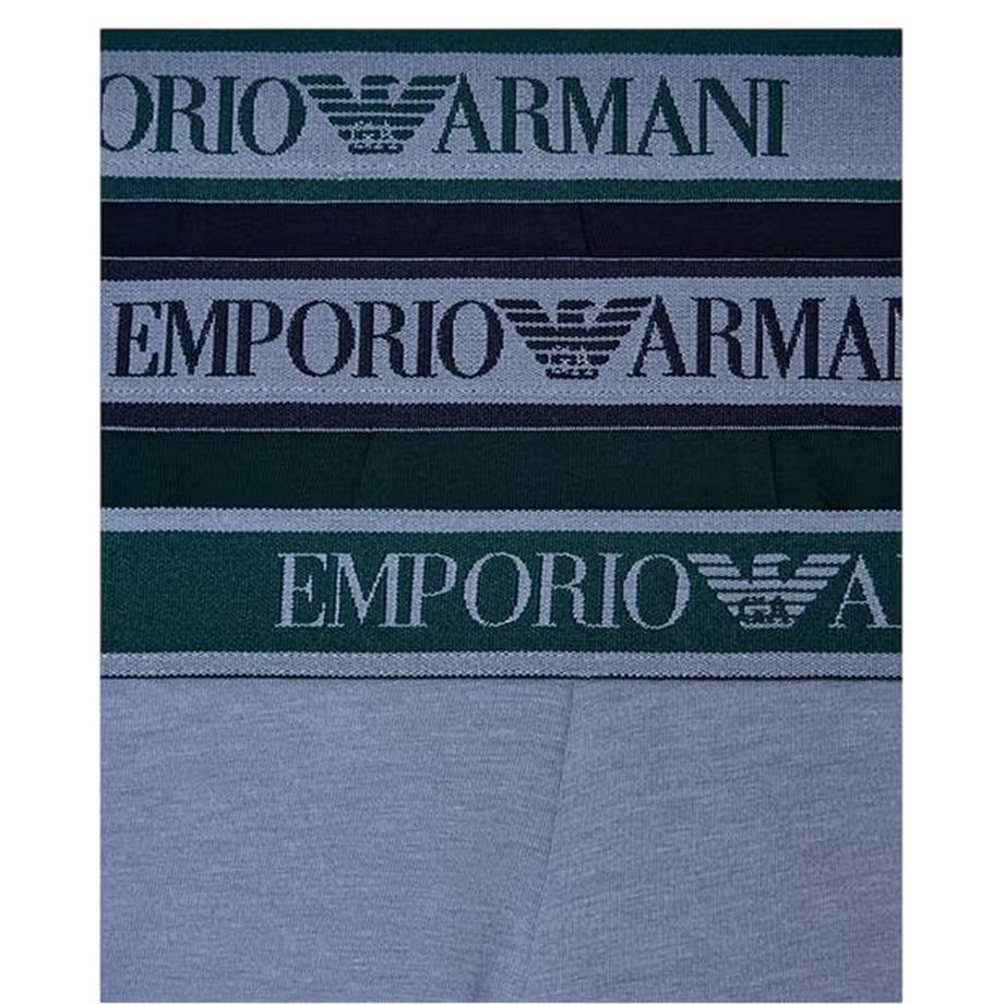 EMPORIO ARMANI Boxer Core con vita logo confezione da tre  