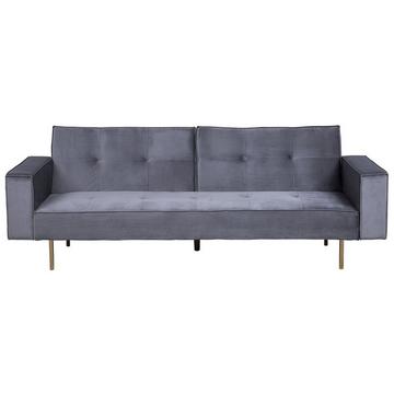 Canapé-lit en Velours Moderne VISNES