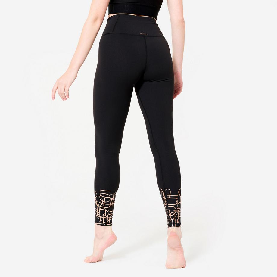 DOMYOS  Leggings donna modern dance vita alta 