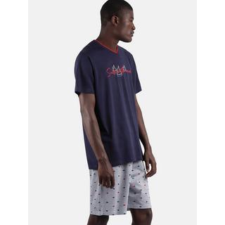 Admas  Pyjama tenue d'intérieur short t-shirt Sailing 