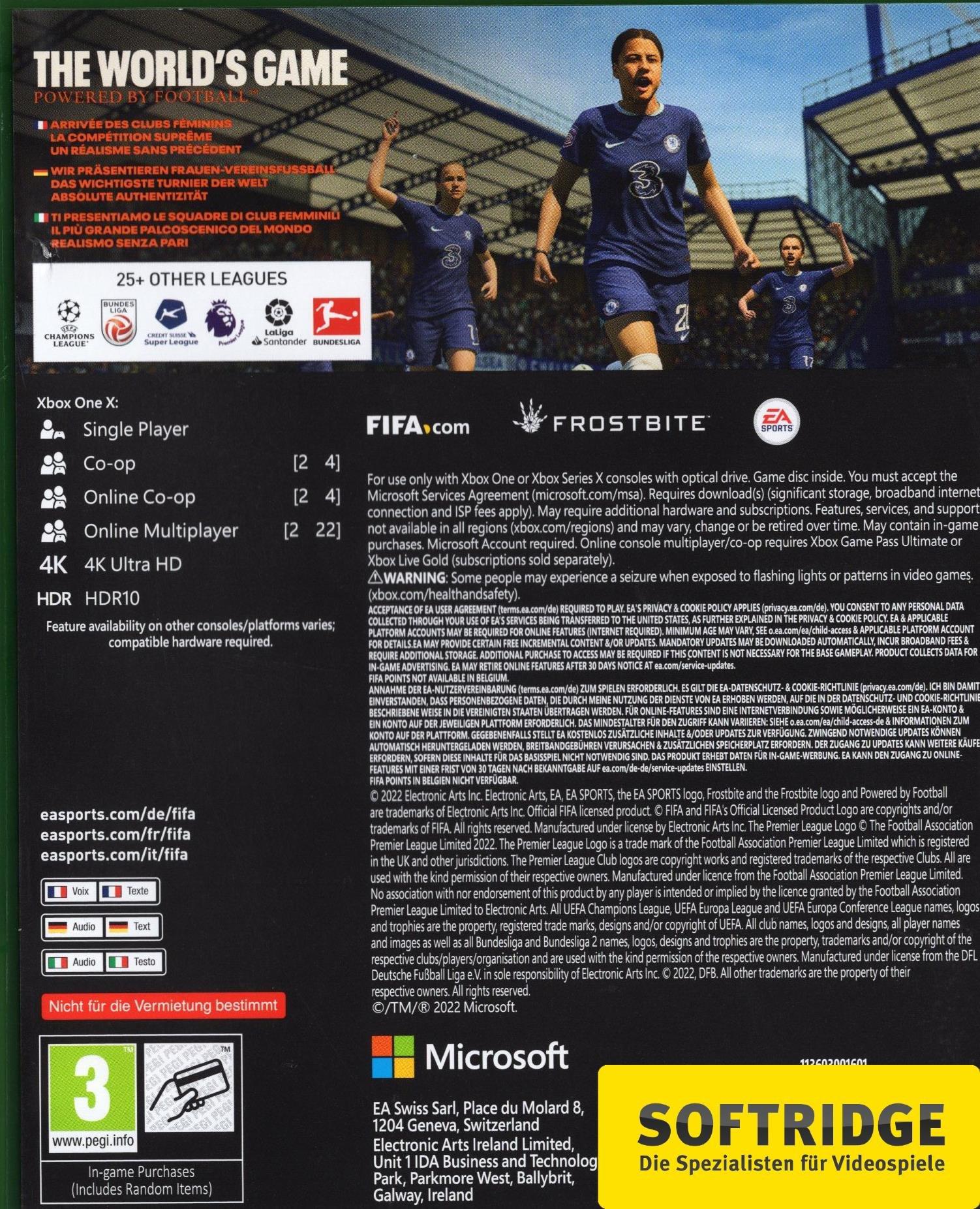 ELECTRONIC ARTS  XONE FIFA 23 