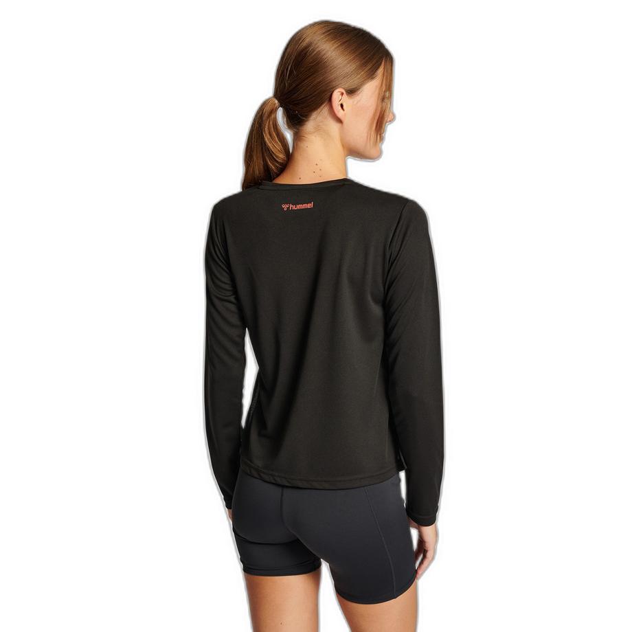 Hummel T-Shirt Tricoté Manches Longues avec Imprimé  