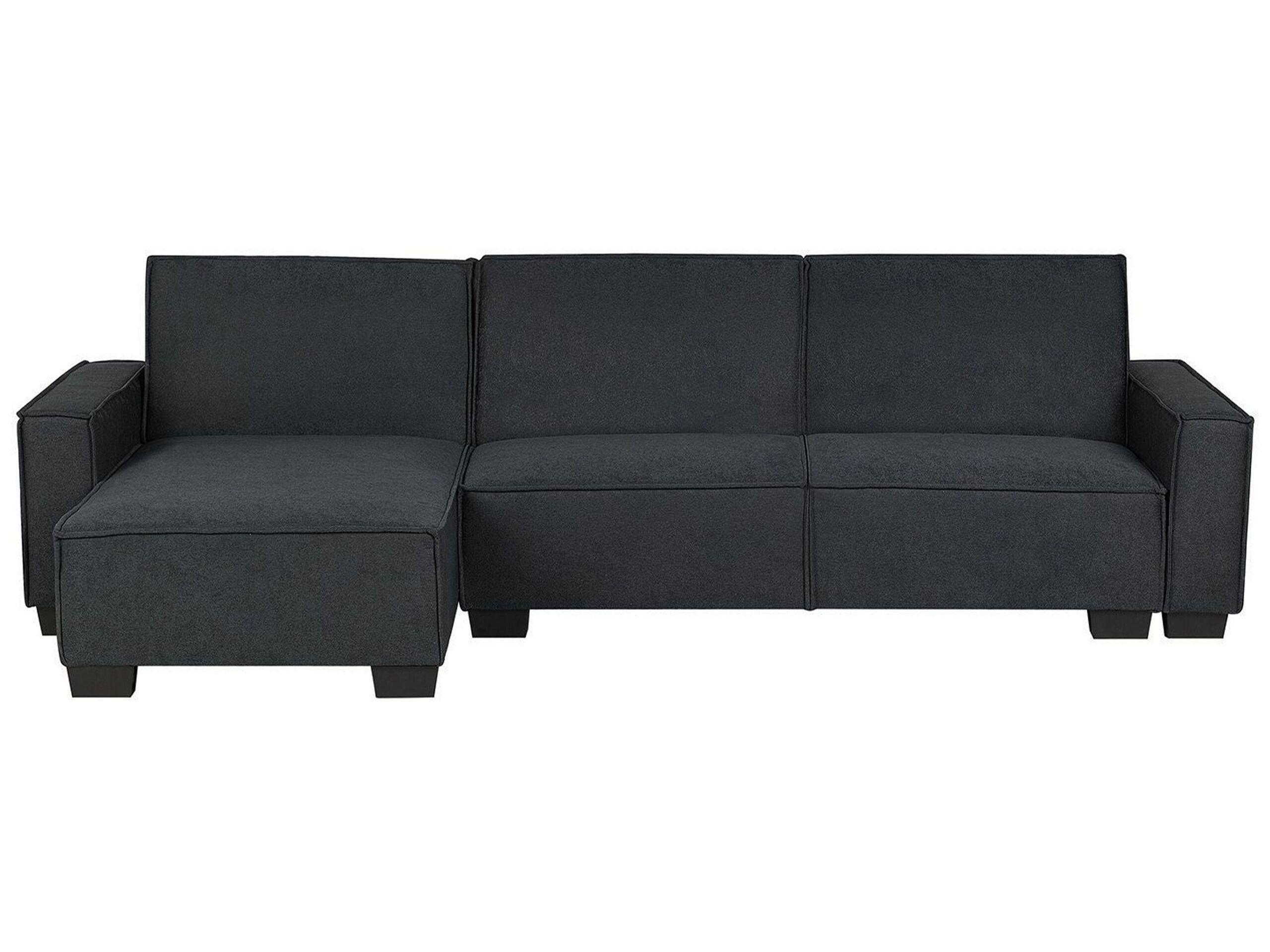 Beliani Ecksofa aus Polyester Modern ROMEDAL  