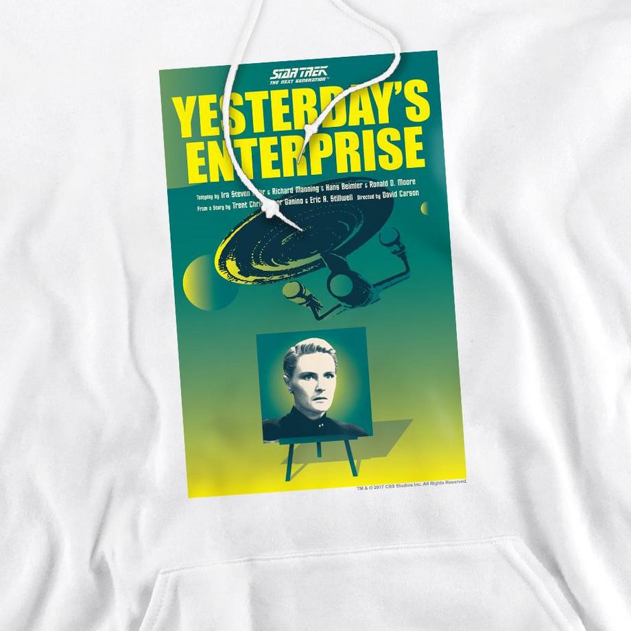 Star Trek The Next Generation Season 3 Episode 15 Sweat à capuche  