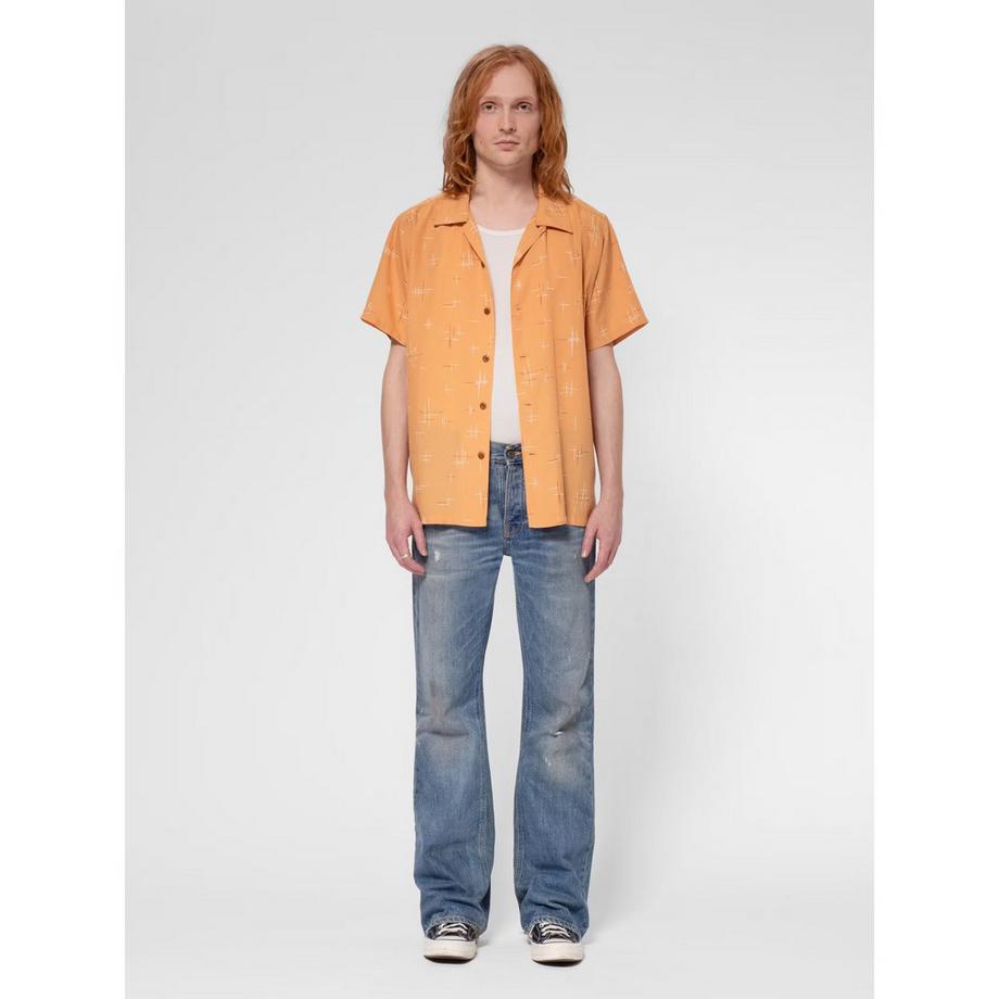 nudie Jeans Arvid 50s Hawaii Hemd  