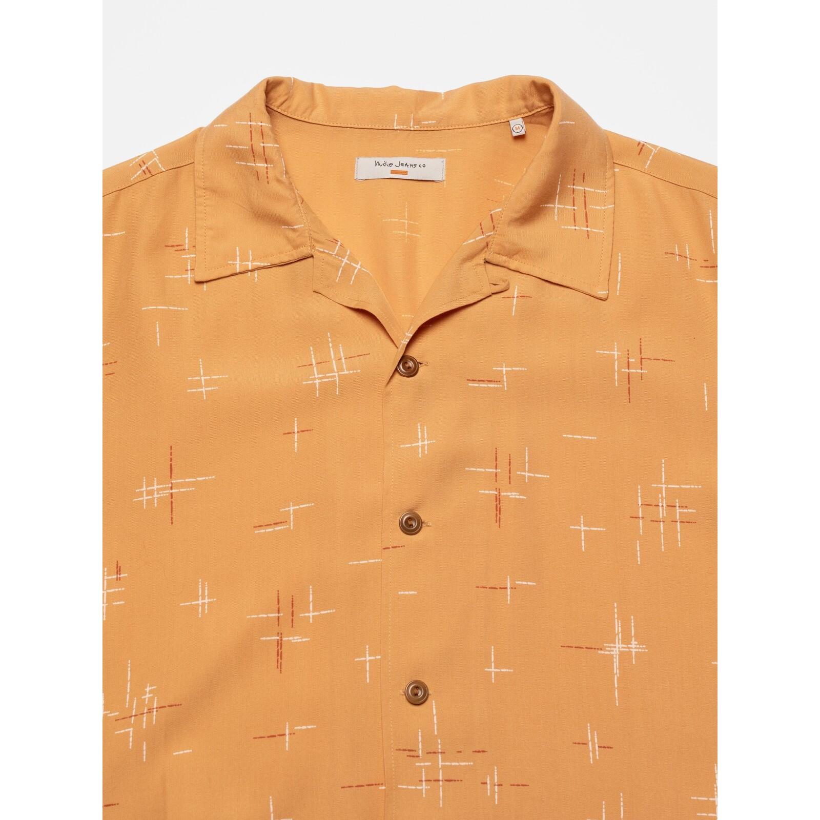 nudie Jeans Arvid 50s Hawaii Camicia  