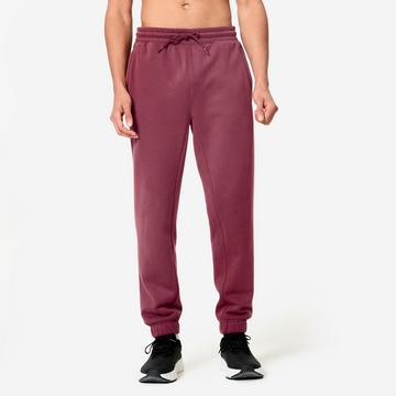 Warme Jogginghose für Herren, violett-bordeaux