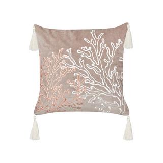 Beliani Coussin en Velours Moderne MAZZAELLA  