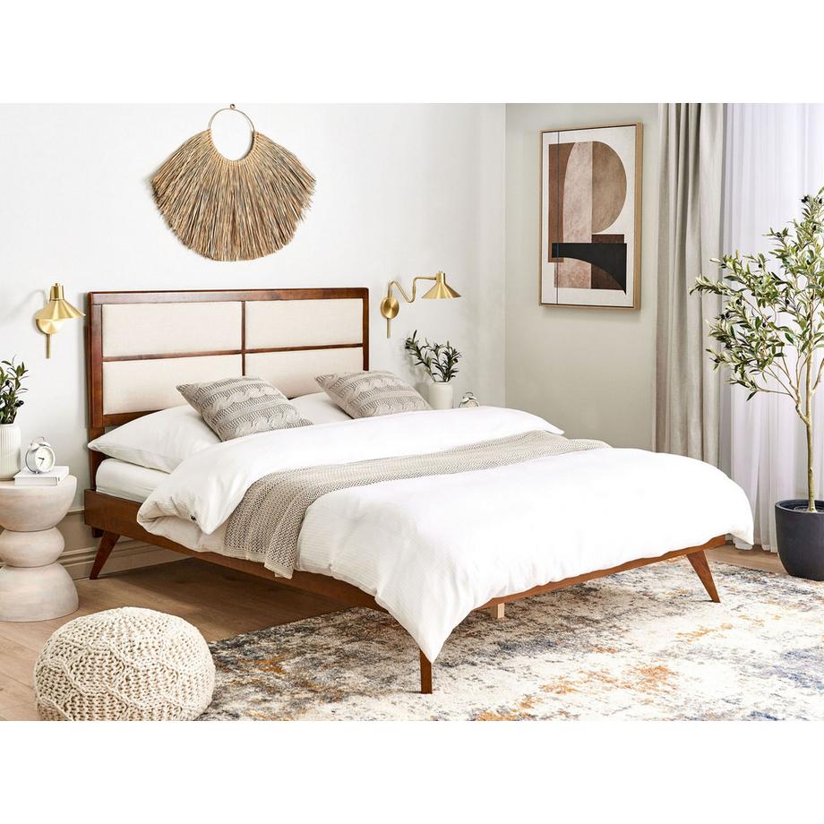 Beliani Letto en Fibra a media densità (MDF)  POISSY  