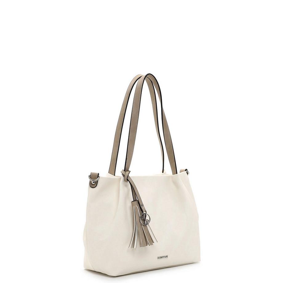 Emily & Noah ELKE Shopper Tasche mit Quastenanhänger  