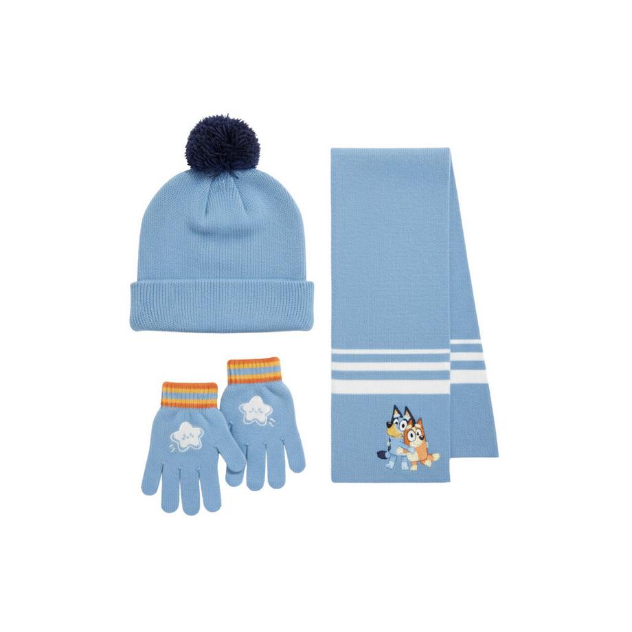 Disney  Ensemble écharpe Bluey de 3 pièces 