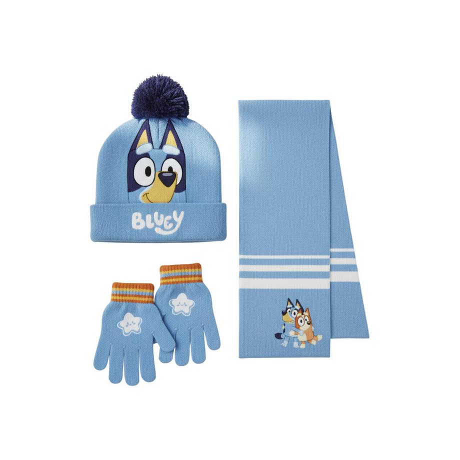 Ensemble écharpe Bluey de 3 pièces