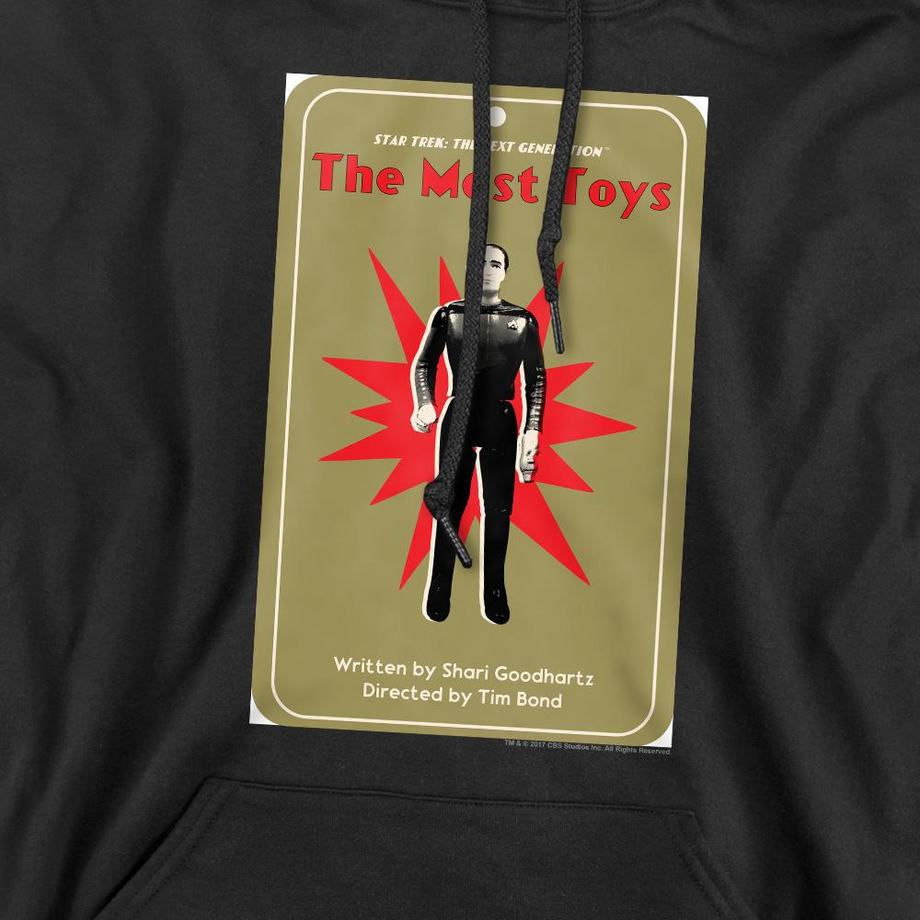 Star Trek The Next Generation Season 3 Episode 22 Felpa con cappuccio  