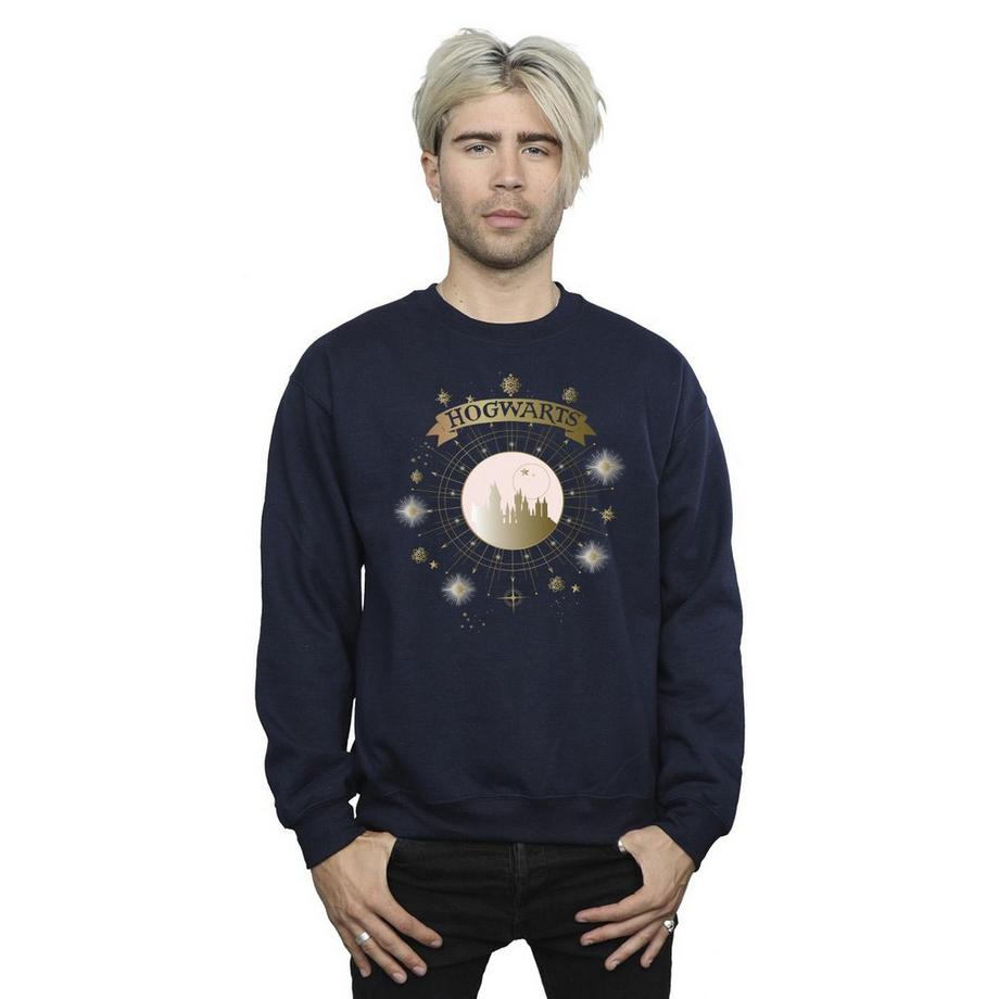 HARRY-POTTER Hogwarts Sweatshirt Col Rond  