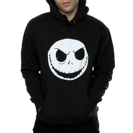 Nightmare Before Christmas Jack Skellington Face Sweat à Capuche  