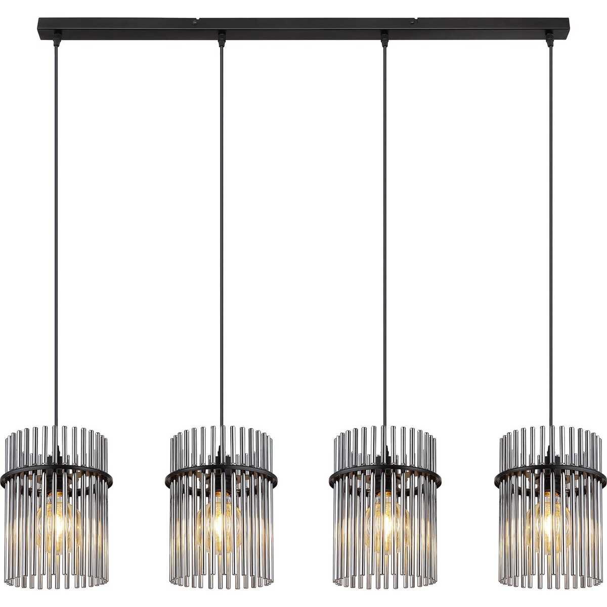 mutoni light Hängeleuchte Gorley Metall matt 4xE27  