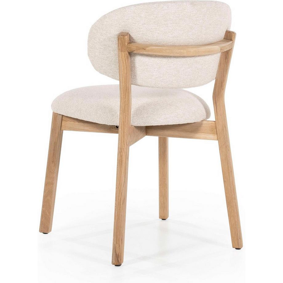 mutoni Stuhl Mikky natur - Moon  