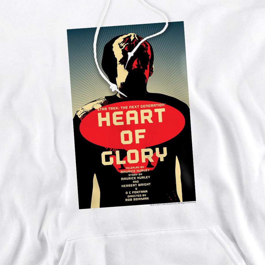 Star Trek The Next Generation Season 1 Episode 20 Felpa con Cappuccio  