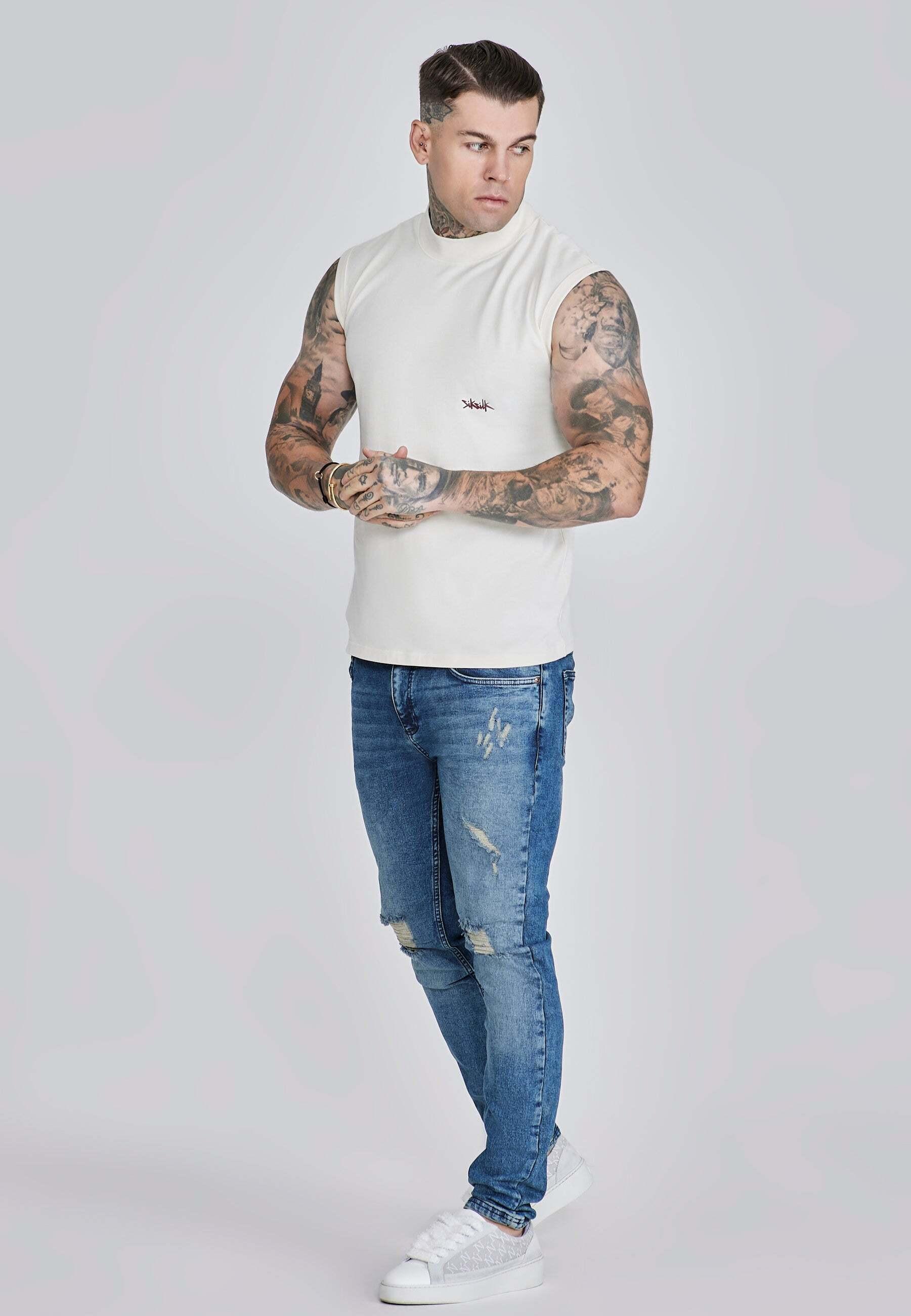 Sik Silk SikSilk Active Vest Ärmelloses Top  