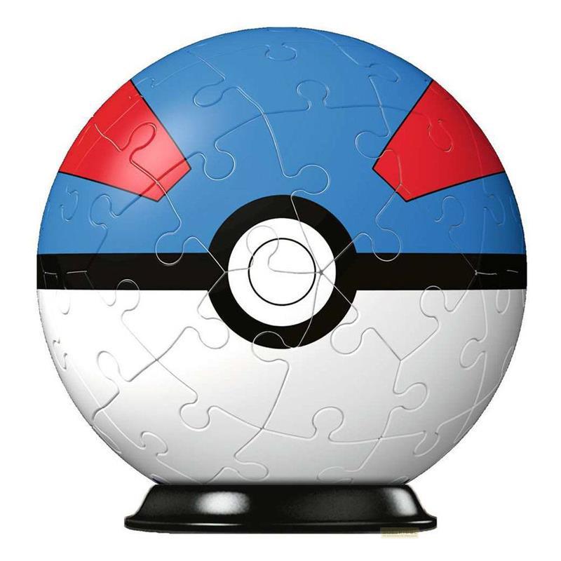 Ravensburger  Puzzleball Pokeball Superball 3D-Puzzle Great Ball 