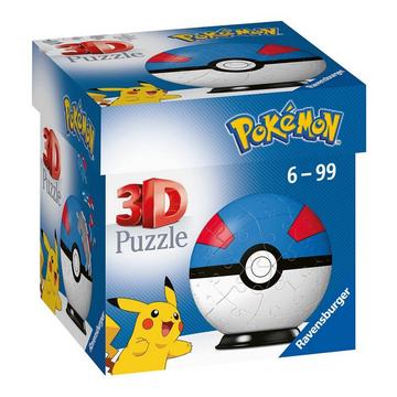 Pokémon 3D Puzzle Pokéballs: Superball (55 Teile)