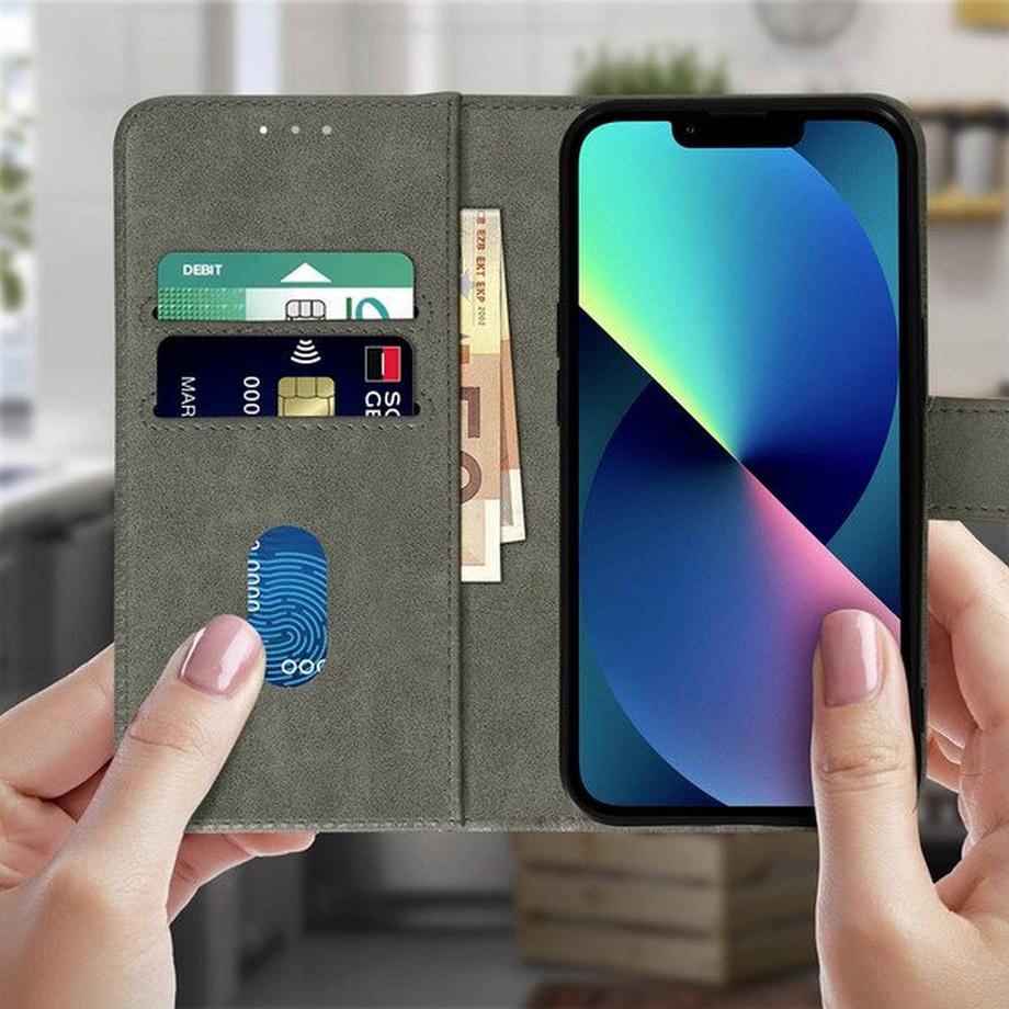 Avizar  Klappetui iPhone 13 Grau 