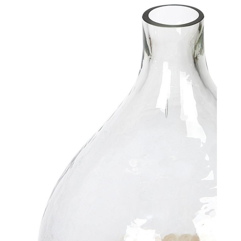 Beliani Vase à fleurs en Verre Moderne KULCHA  