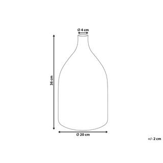 Beliani Dekoration aus Glas Modern KULCHA  